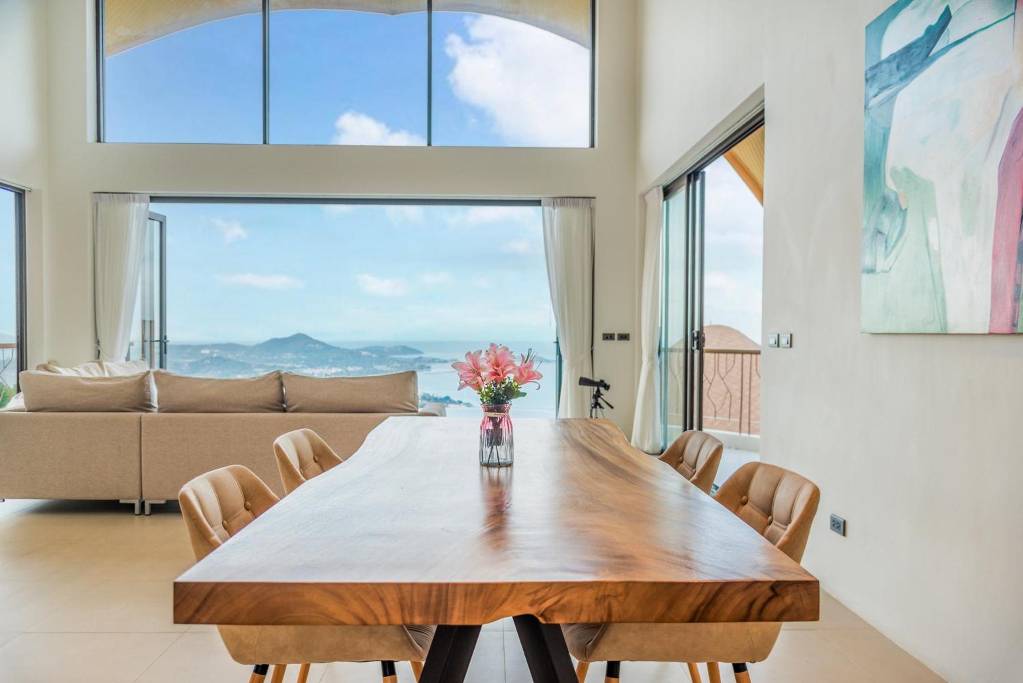 Samui Sky Cottage - 2Br Villa With Infinity Pool Amphoe Koksamui Buitenkant foto
